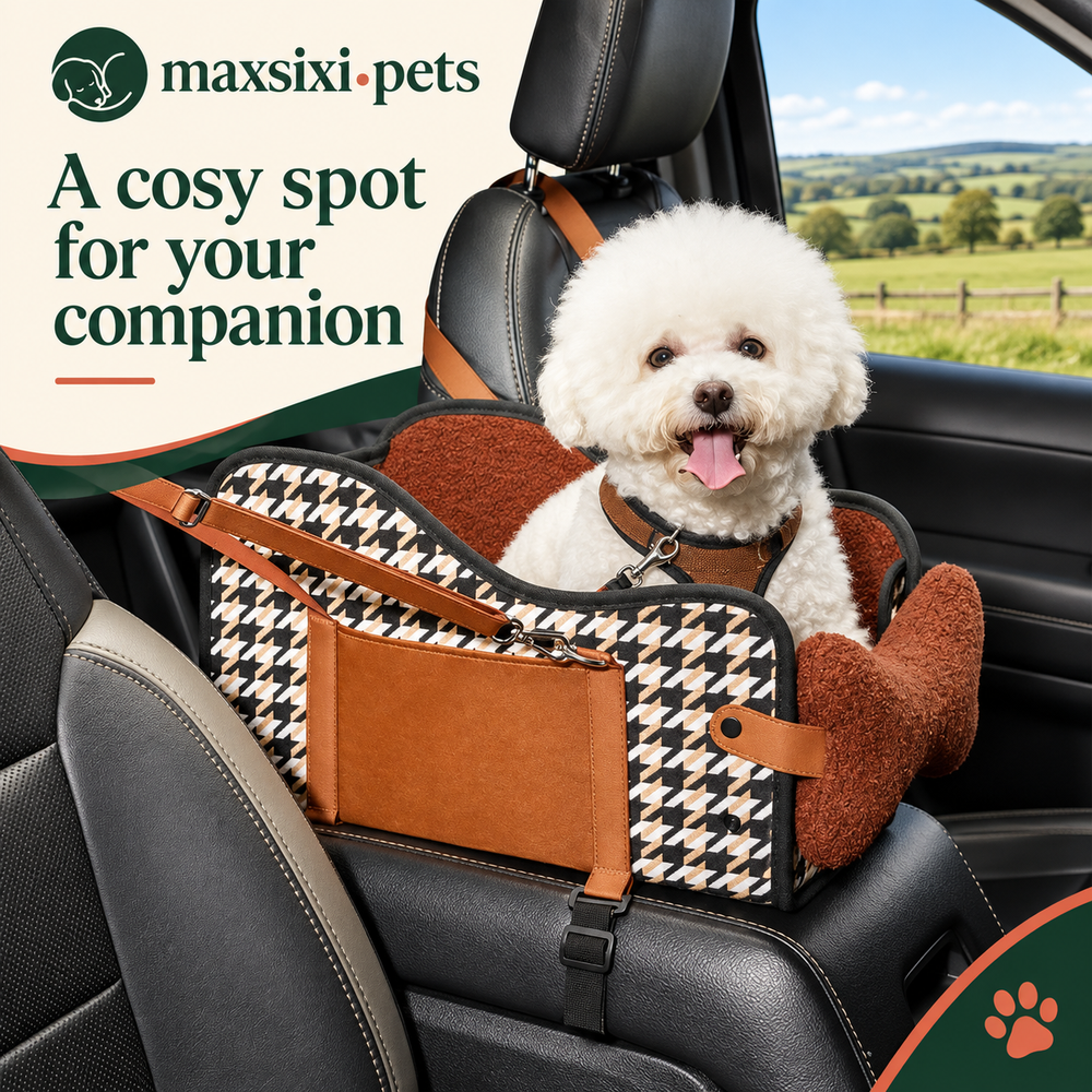 Dog Car Console Booster Seat