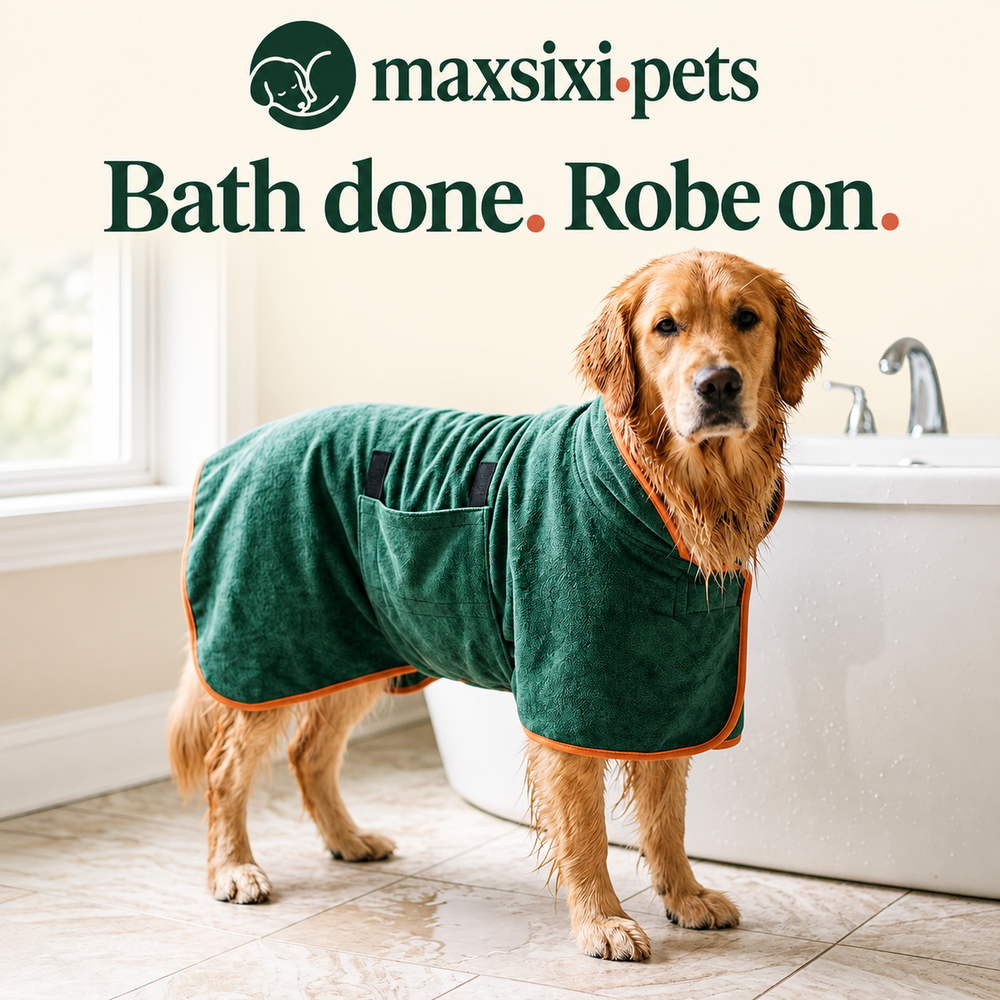 Super-Absorbent Dog Drying Robe